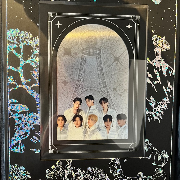 Ateez Silver foil “Towards the light” will to power - Picture 5 of 5
